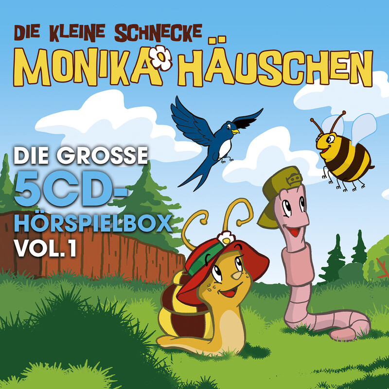 Die große 5-CD Hörspielbox Vol. 1 von Die kleine Schnecke Monika Häuschen - CD Hörspielbox jetzt im Bravado Store