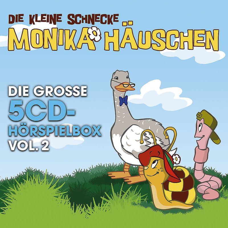 Die große 5-CD Hörspielbox Vol. 2 von Die kleine Schnecke Monika Häuschen - CD Hörspielbox jetzt im Bravado Store