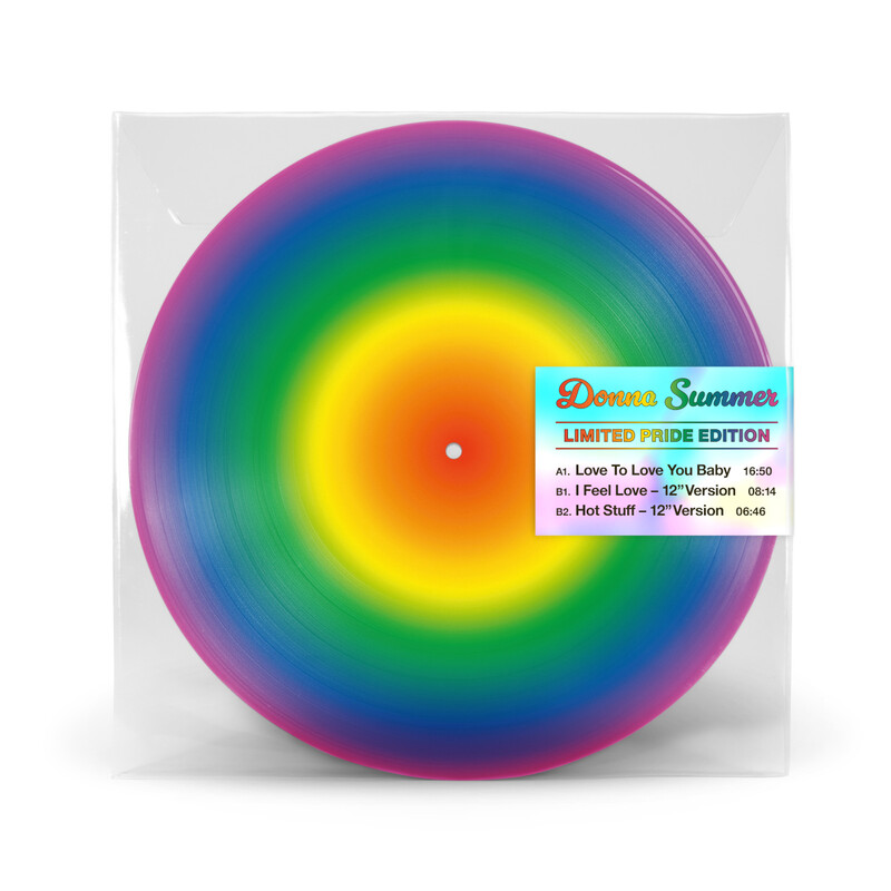 Love To Love You Baby von Donna Summer - Limited Rainbow Colour 12" Vinyl jetzt im Bravado Store