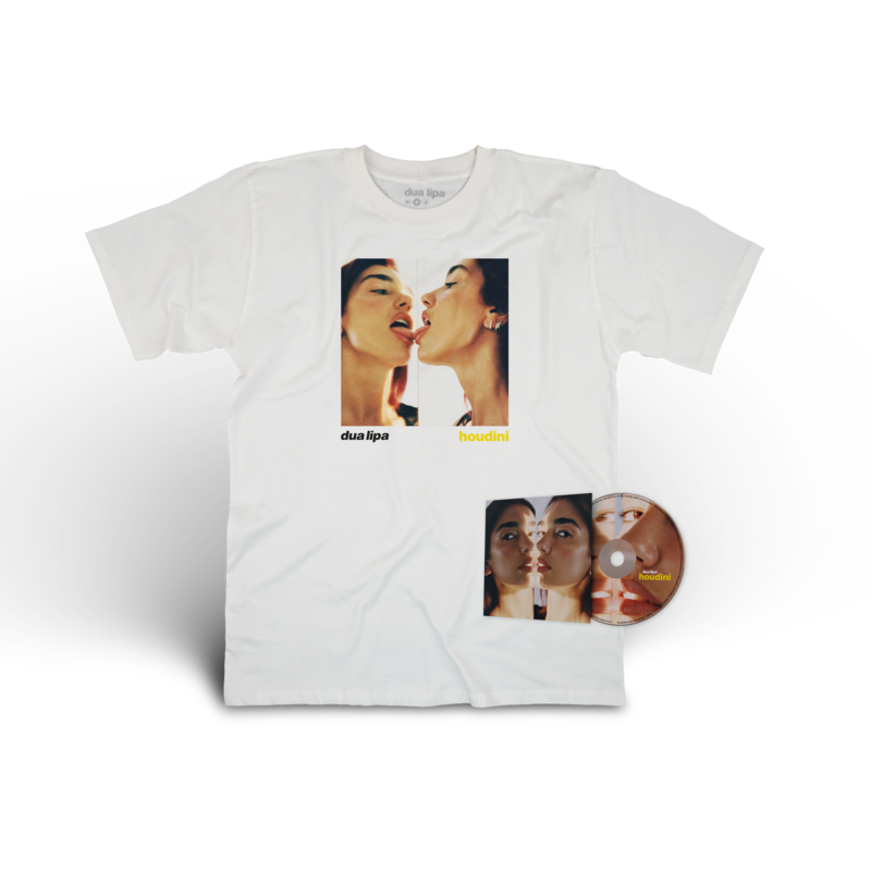 Houdini von Dua Lipa - Limited Edition CD + T-Shirt jetzt im Bravado Store