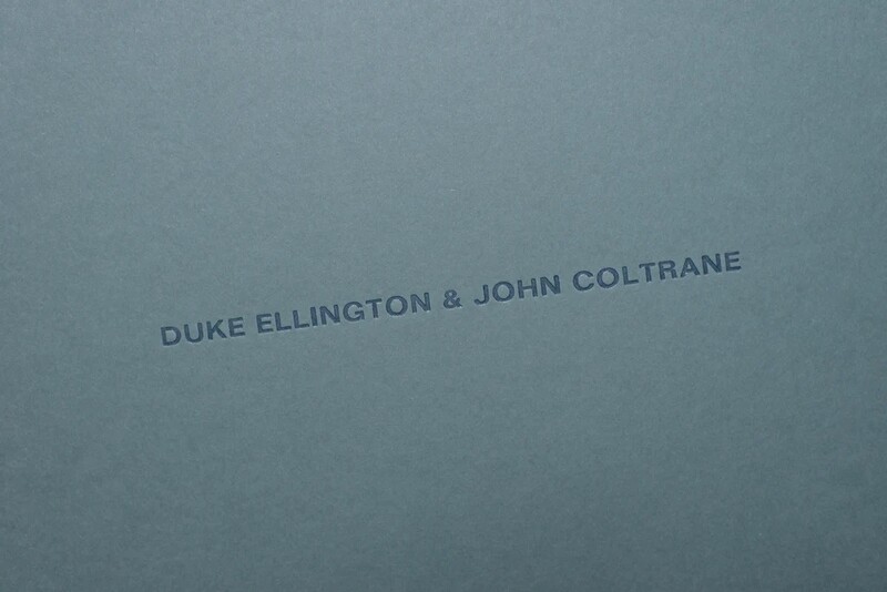 Duke Ellington & John Coltrane - Archival Tape Edition No. 13 von Duke Ellington - Hand-Cut LP Mastercut Record jetzt im Bravado Store