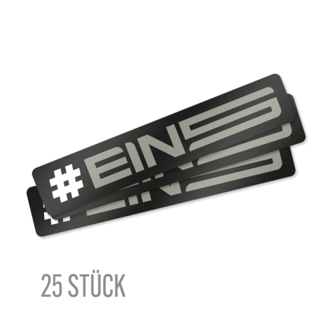 #EINS Sticker-Paket von Eintracht Spandau - Aufkleber jetzt im Bravado Store