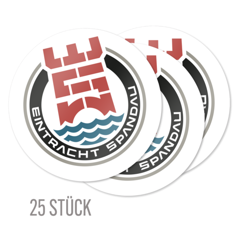 Logo Sticker-Paket von Eintracht Spandau - Aufkleber jetzt im Bravado Store