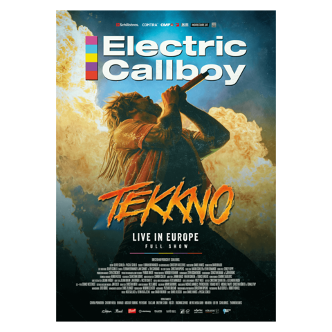 Live in Europe - Kinoposter von Electric Callboy - Poster jetzt im Bravado Store