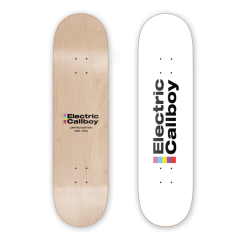 Logo Skateboard Deck von Electric Callboy - Skateboard jetzt im Bravado Store