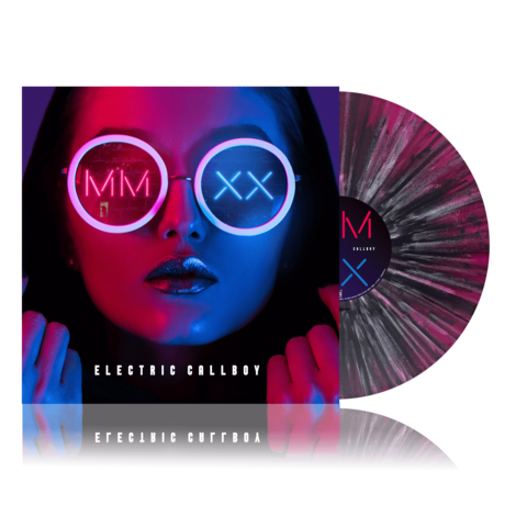 MMXX - EP (Re-issue 2023) von Electric Callboy - Ltd. transp. magenta-white splattered LP jetzt im Bravado Store