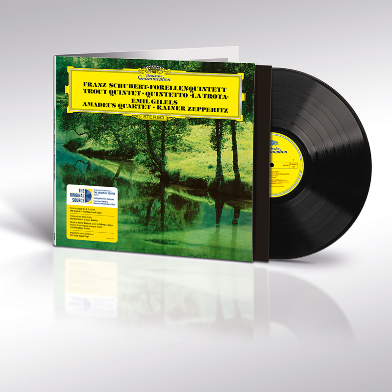 Schubert: Klavierquintett A-Dur von Emil Gilels, Amadeus Quartet & Rainer Zepperitz - Original Source Vinyl 2. Auflage jetzt im Bravado Store