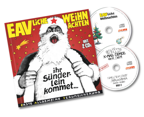 EAVliche Weihnachten - Ihr Sünderlein Kommet von Erste Allgemeine Verunsicherung - 2CD + 40seitiges Booklet jetzt im Bravado Store
