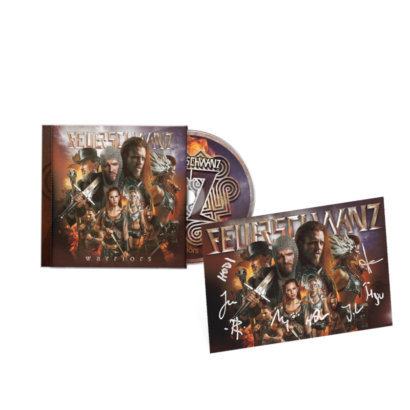 Warriors von Feuerschwanz - CD + Autogrammkarte jetzt im Bravado Store