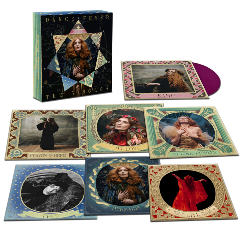 Dance Fever - The Singles von Florence + the Machine - Exclusive 7" Singles Deluxe Boxset jetzt im Bravado Store