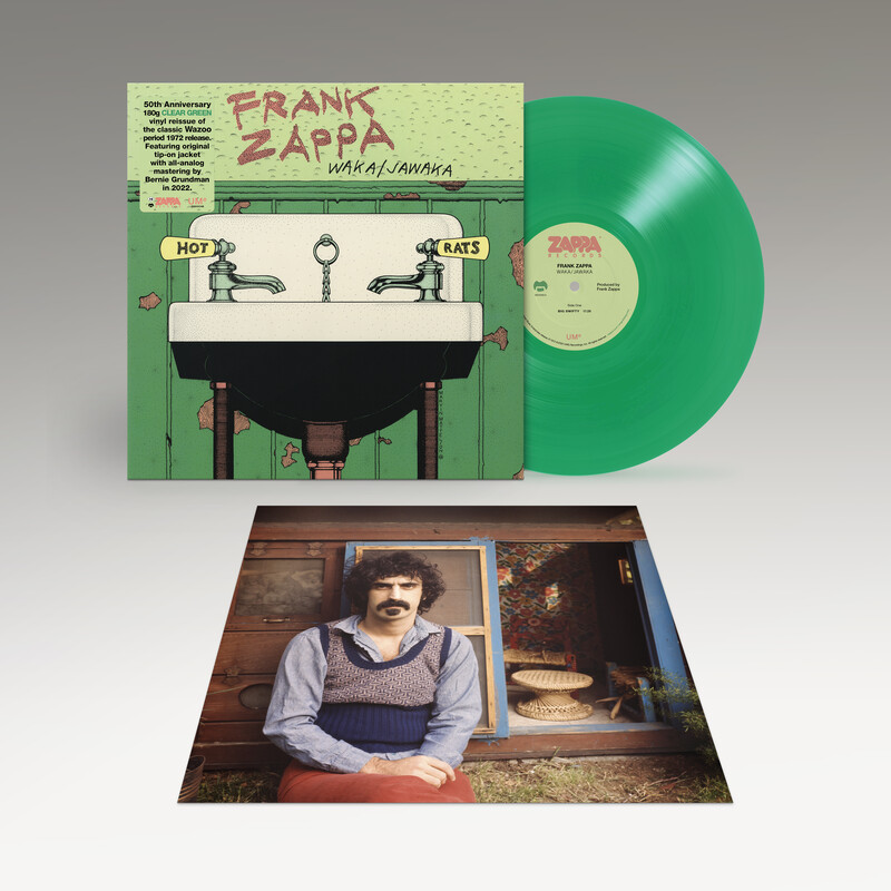 Waka/Jawaka von Frank Zappa - Exclusive Translucent Light Green Vinyl + Lithograph jetzt im Bravado Store
