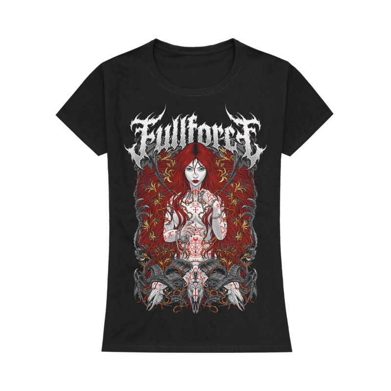 Beauty In Hell von Full Force Festival - Girlie Shirt jetzt im Bravado Store