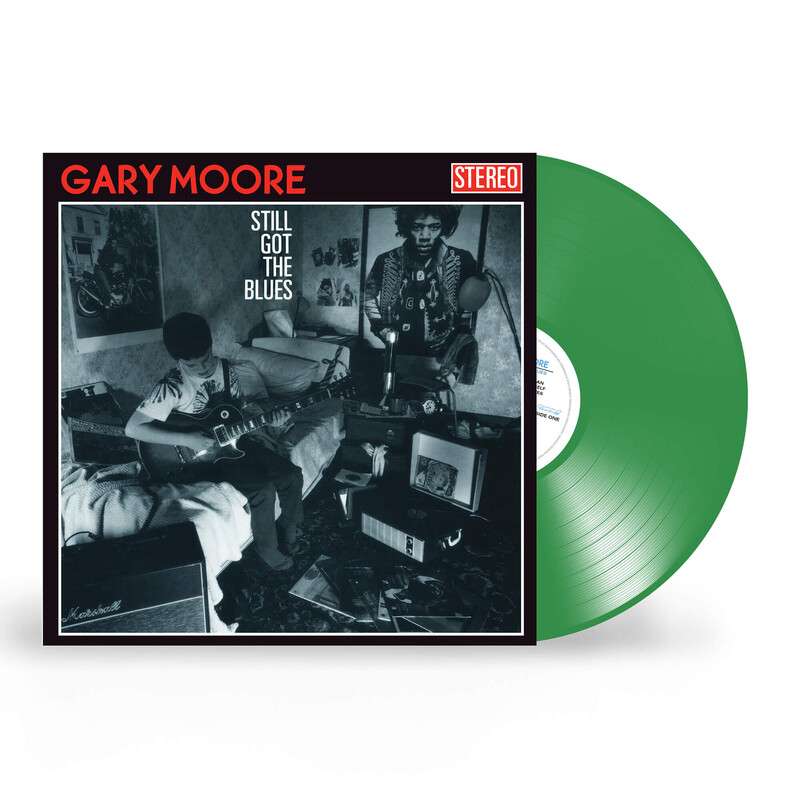 Still Got the Blues von Gary Moore - Green Vinyl LP jetzt im Bravado Store