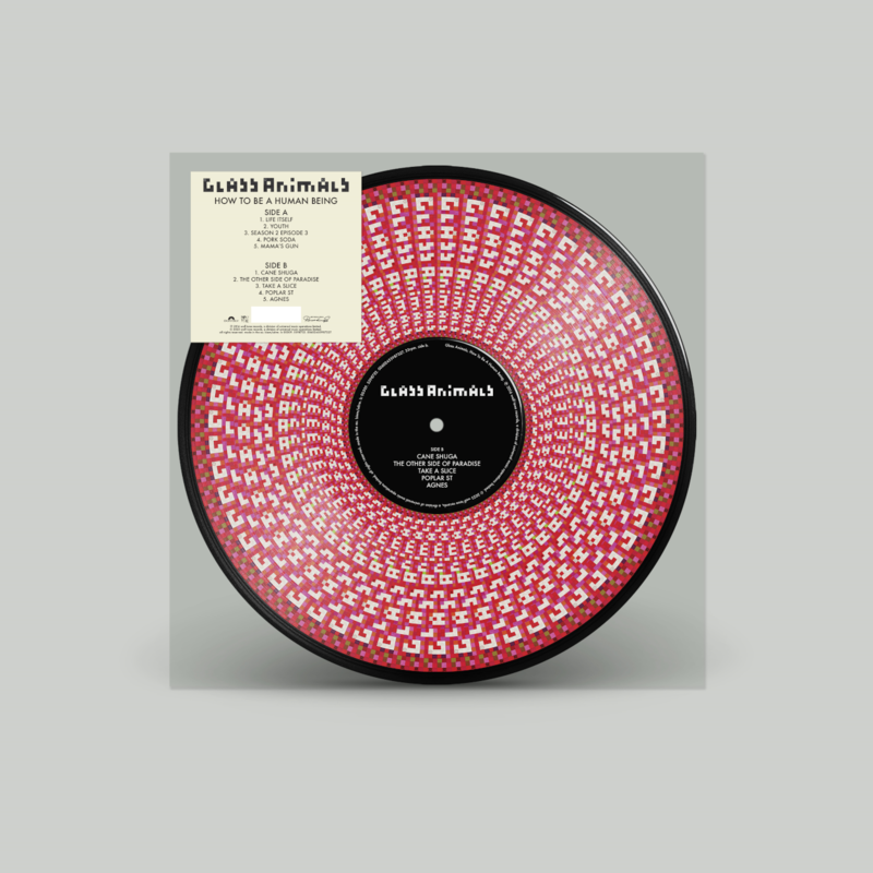 How To Be A Human Being (Zoetrope Edition) von Glass Animals - 1LP Zoetrope in clear PVC sleeve + sticker jetzt im Bravado Store