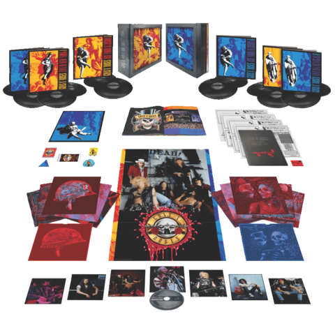 Use Your Illusion von Guns N' Roses - Super Deluxe 12LP + Blu-Ray jetzt im Bravado Store