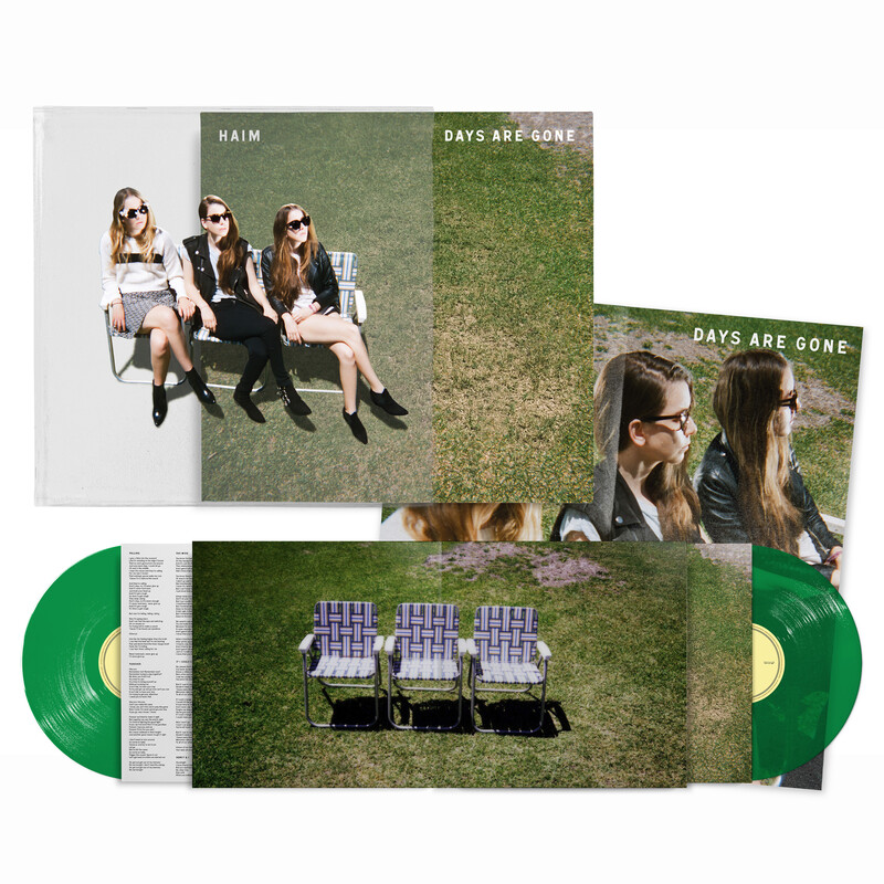 Days Are Gone (10th Anniversary Deluxe Edition) von HAIM - 2LP Coloured Vinyl (Transparent Green Vinyl) jetzt im Bravado Store