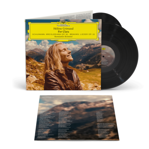 For Clara: Works by Schumann & Brahms von Hélène Grimaud & Konstantin Krimmel - 2 Vinyl jetzt im Bravado Store