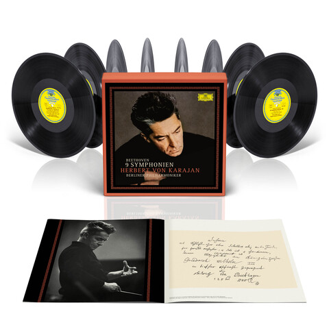 Beethoven: Die Symphonien (LP Set) von Herbert von Karajan & Berliner Philharmoniker - LP Box jetzt im Bravado Store