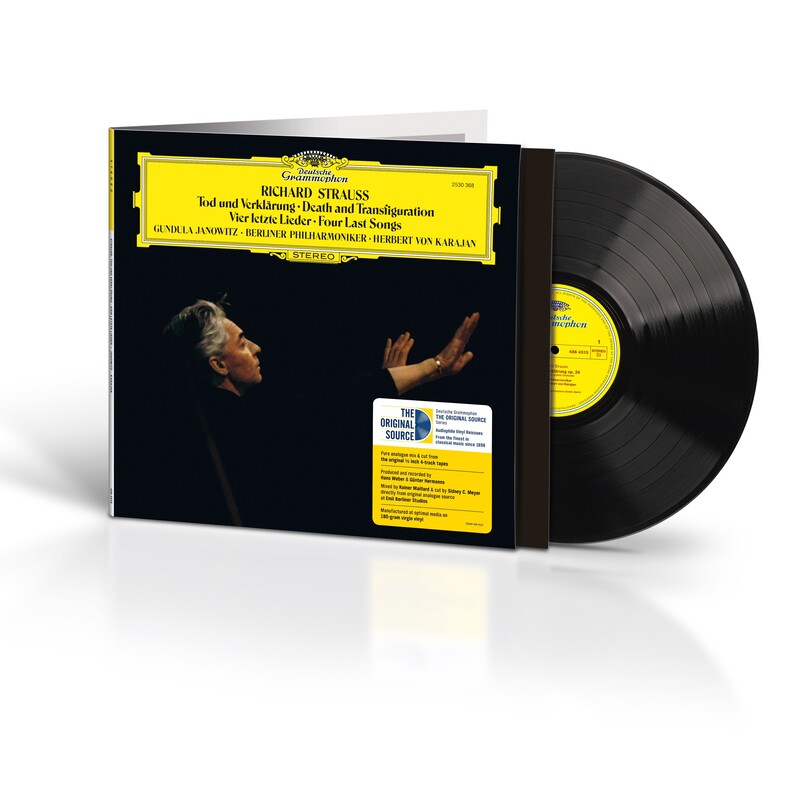 R. Strauss: Vier letzte Lieder, Tod und Verklärung von Gundula Janowitz, Berliner Philharmoniker, Karajan - Original Source Vinyl jetzt im Bravado Store