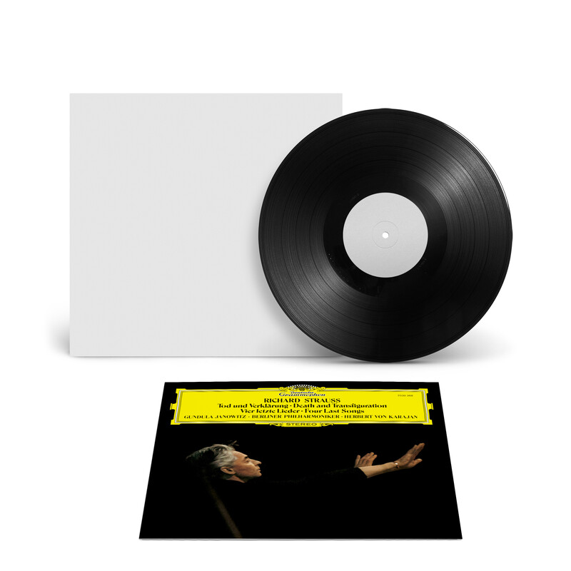 R. Strauss: Vier letzte Lieder, Tod und Verklärung von Gundula Janowitz, Berliner Philharmoniker, Karajan - Original Source White Label Vinyl jetzt im Bravado Store