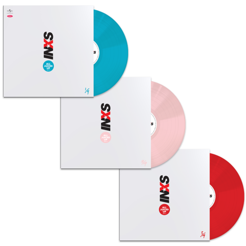 ALL JUICED UP PART TWO – Volumes 1, 2, 3 von INXS - 3 x Coloured Vinyl EP jetzt im Bravado Store