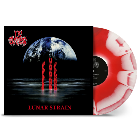 Lunar Strain von In Flames - Ltd. 1LP 180g - White Red Sunburst (Band exclusive) jetzt im Bravado Store