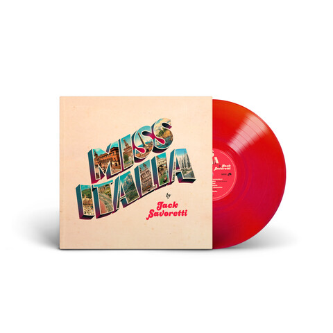 MISS ITALIA von Jack Savoretti - LP - Red Coloured Vinyl jetzt im Bravado Store