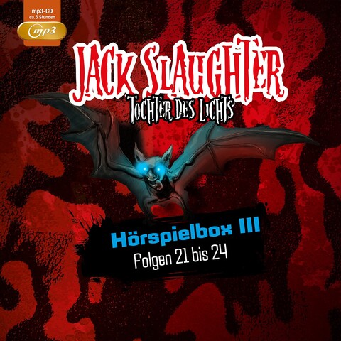 Hörspielbox III - Folge 21-24 von Jack Slaughter - Tochter des Lichts - mp3 CD jetzt im Bravado Store