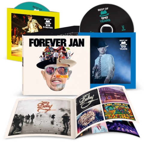 Forever Jan (25 Jahre Jan Delay) von Jan Delay - 2CD (Ltd. Deluxe Edition) jetzt im Bravado Store