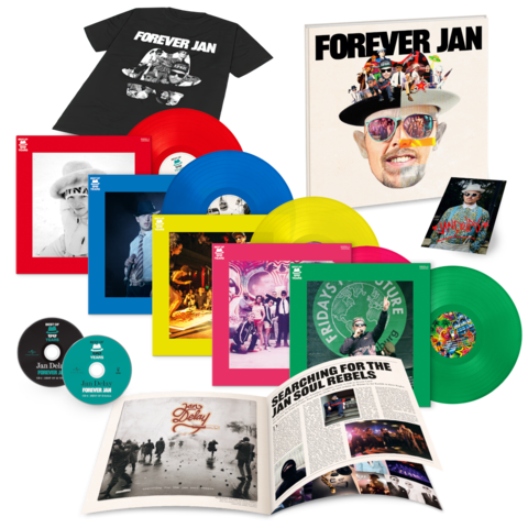 Forever Jan (25 Jahre Jan Delay) von Jan Delay - Ltd. signierte Fanbox + Shirt jetzt im Bravado Store