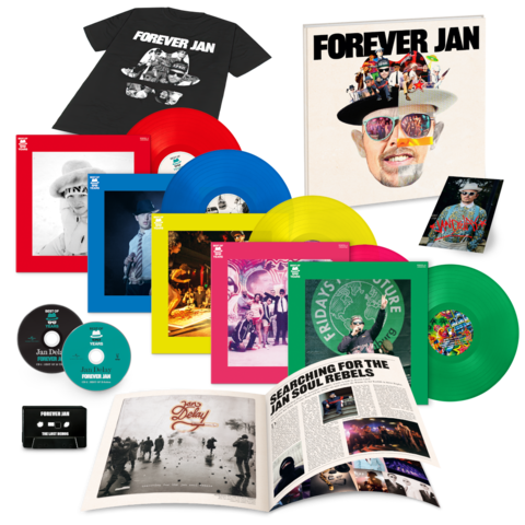 Forever Jan (25 Jahre Jan Delay) von Jan Delay - Ltd. signierte Fanbox + Ltd. MC + Shirt jetzt im Bravado Store
