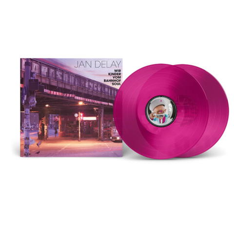 Wir Kinder vom Bahnhof Soul von Jan Delay - 2 Violett Transparent Vinyl jetzt im Bravado Store