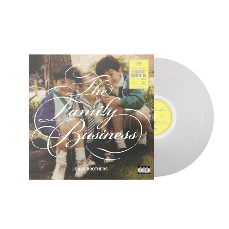 The Family Business von Jonas Brothers - 2LP - Limited Clear Vinyl jetzt im Bravado Store