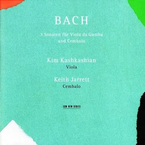Johann Sebastian Bach: 3 Sonaten für Viola da Gamba und Cembalo von Keith Jarrett - CD jetzt im Bravado Store
