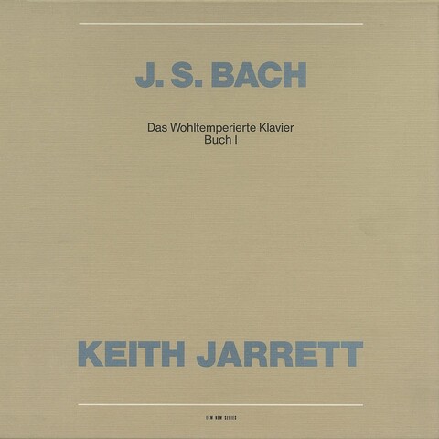 Johann Sebastian Bach: Das Wohltemperierte Klavier, Buch I von Keith Jarrett - 2CD jetzt im Bravado Store