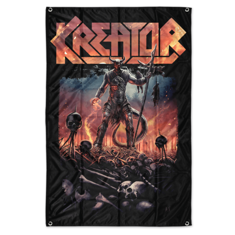 Warrior von Kreator - Poster Flag jetzt im Bravado Store