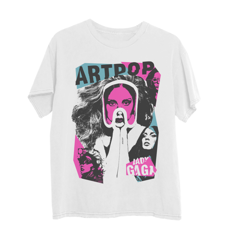 Artpop Collage White von Lady GaGa - T-Shirt jetzt im Bravado Store