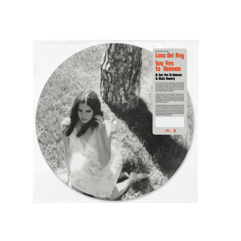 Say Yes To Heaven von Lana Del Rey - Exclusive 7" Picture Disc Vinyl jetzt im Bravado Store