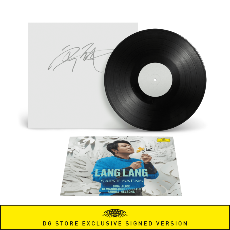 Saint-Saëns von Lang Lang - Limitierte signierte White Label 2 Vinyl + Covercard jetzt im Bravado Store
