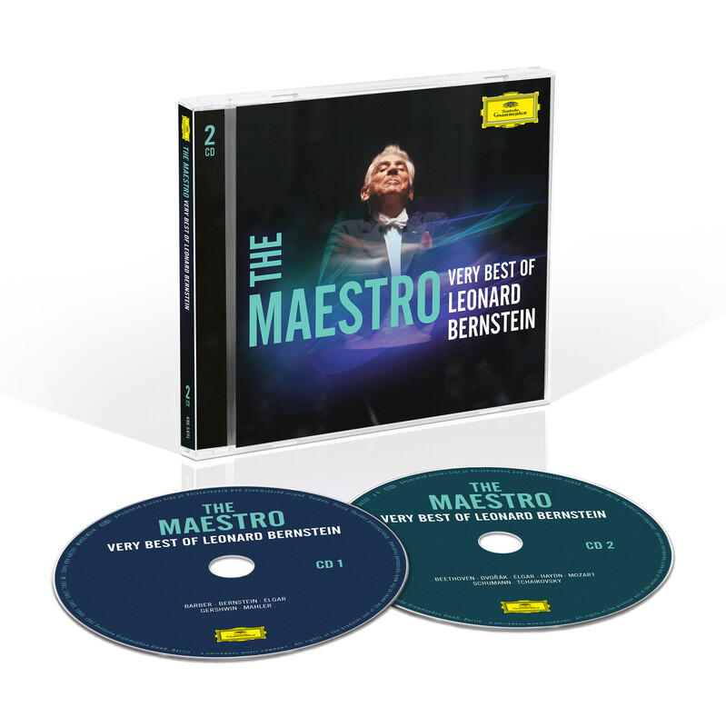The Maestro – Very Best of Leonard Bernstein von Leonard Bernstein - 2CD jetzt im Bravado Store