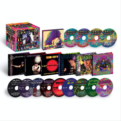 Rock N Roll Rebel - The Early Work - Career Boxset (Ltd. Edition 10CD/3DVD) von Little Steven & The Disciples Of Soul - Boxset jetzt im Bravado Store