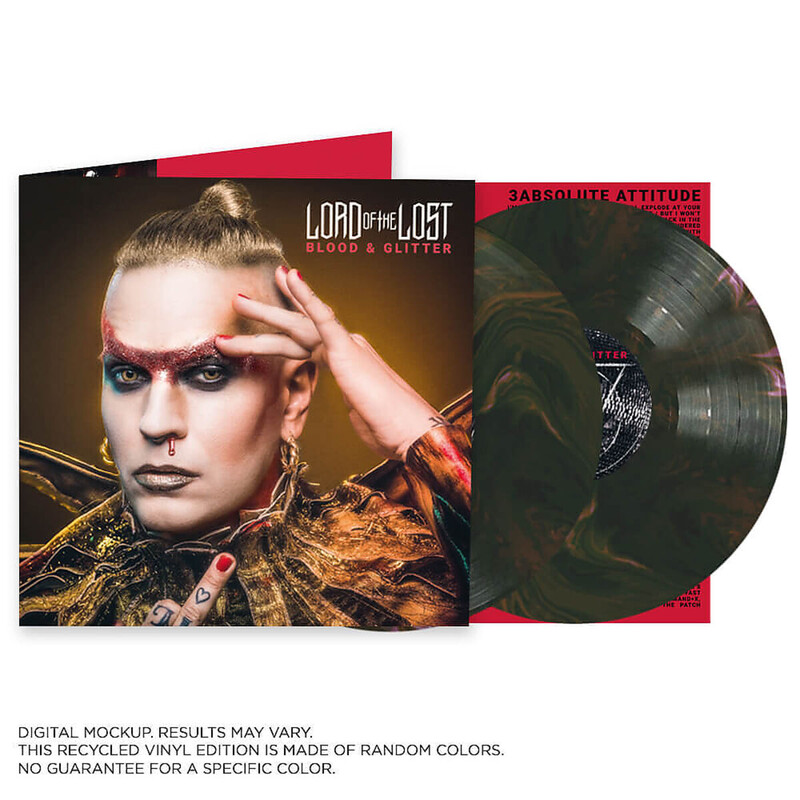 Blood & Glitter von Lord Of The Lost - Recycled Color Vinyl LP jetzt im Bravado Store
