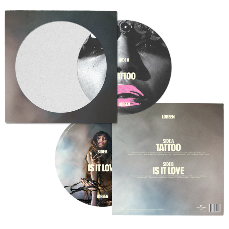 Tattoo / Is It Love von Loreen - 7" Vinyl + signed Card jetzt im Bravado Store