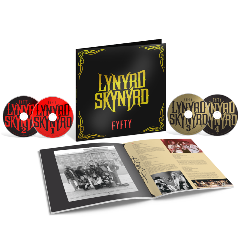 FYFTY von Lynyrd Skynyrd - Super Deluxe Edition 4CD jetzt im Bravado Store