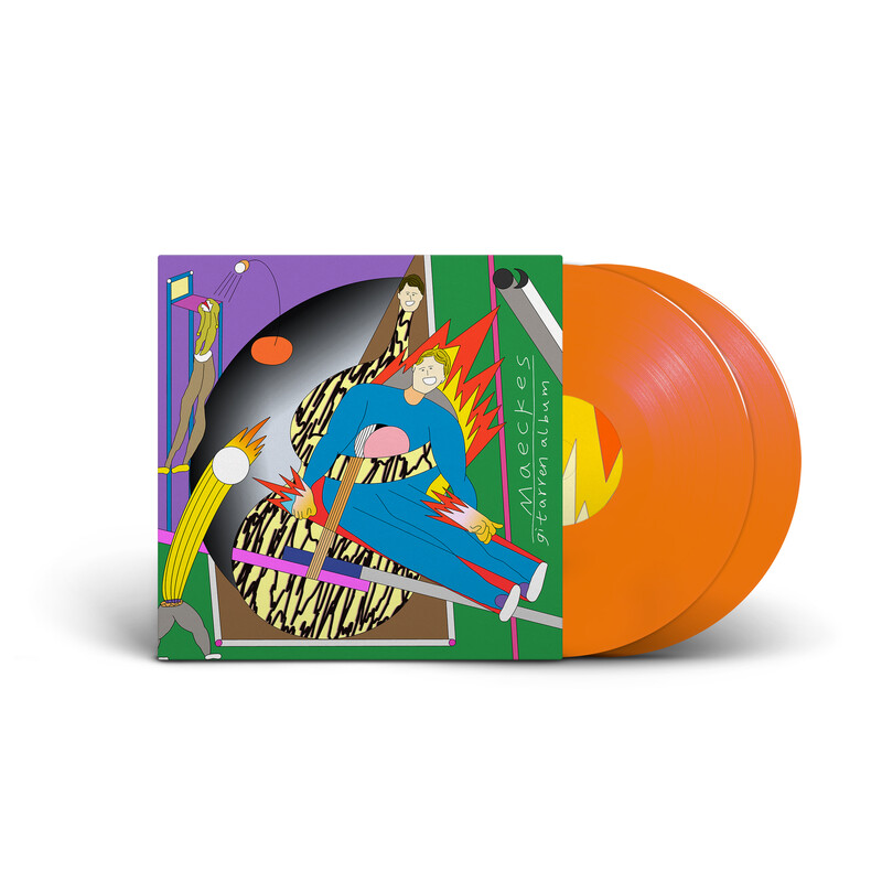 Gitarren Album von Maeckes - 2 Vinyl - Orange Edition jetzt im Bravado Store