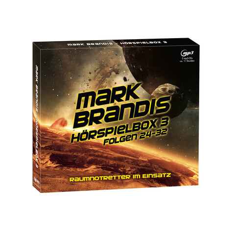 Hörspielbox 3 - Raumnotretter im Einsatz von Mark Brandis Raumkadett - CD Box jetzt im Bravado Store