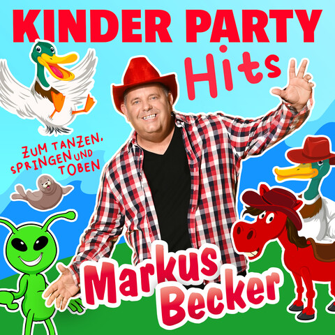 Kinder Party Hits zum Tanzen, Springen und Toben von Markus Becker - CD jetzt im Bravado Store