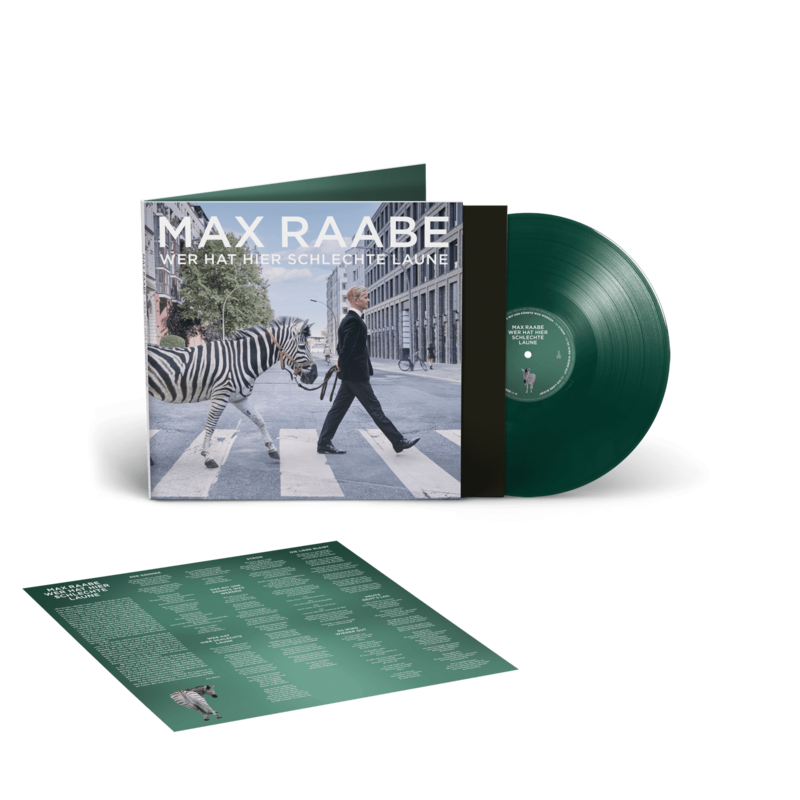 Wer hat hier schlechte Laune von Max Raabe - Limitierte Farbige Vinyl jetzt im Bravado Store
