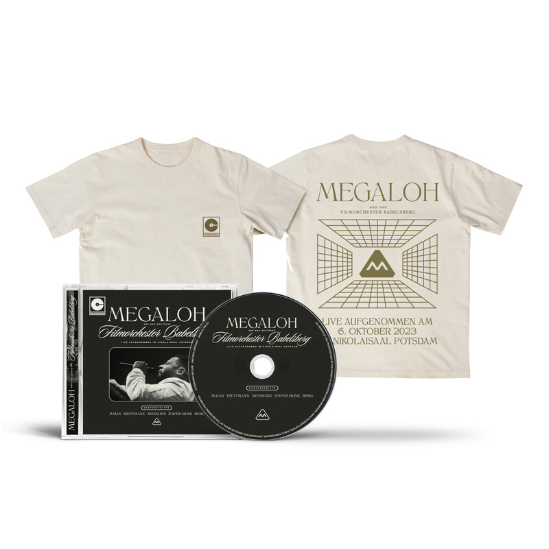 Megaloh und das Filmorchester Babelsberg von Megaloh - CD + T-Shirt jetzt im Bravado Store