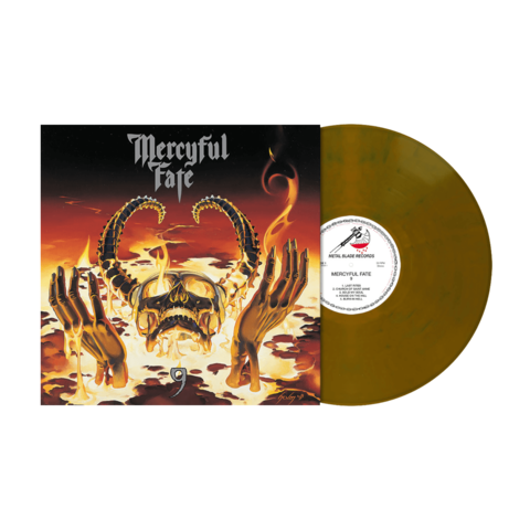 9 von Mercyful Fate - Ltd. Yellow Ochre w/ Blue Swirls Vinyl + Poster jetzt im Bravado Store